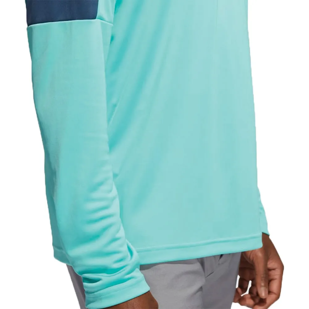 adidas Lightweight Quarter-Zip Sweatshirt - Acid Mint