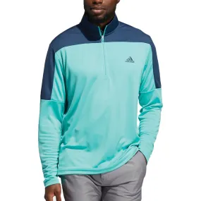 adidas Lightweight Quarter-Zip Sweatshirt - Acid Mint