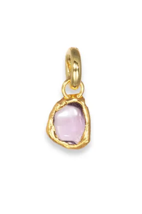 Amethyst Charm Pendant