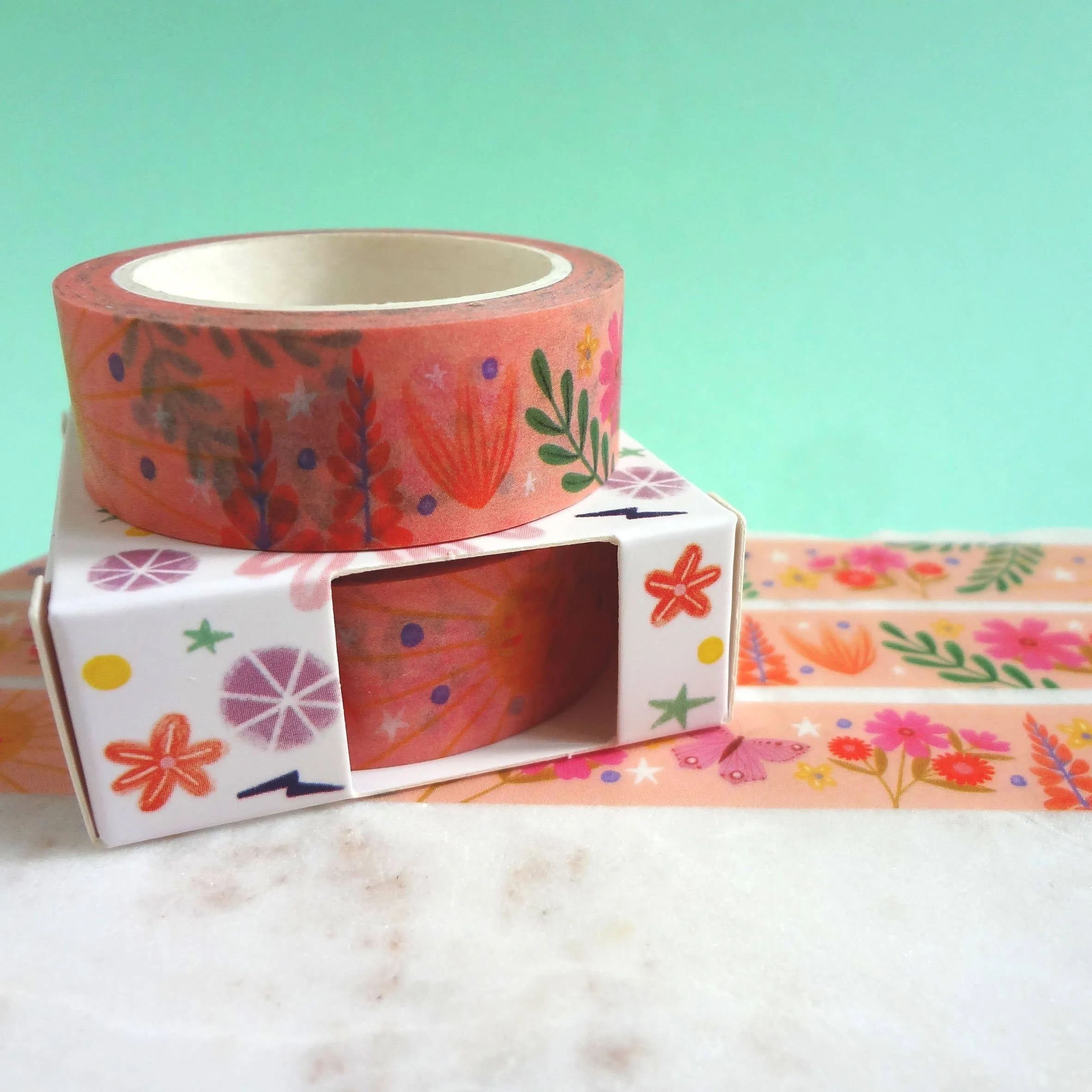 Beautiful World Washi Tape Pink