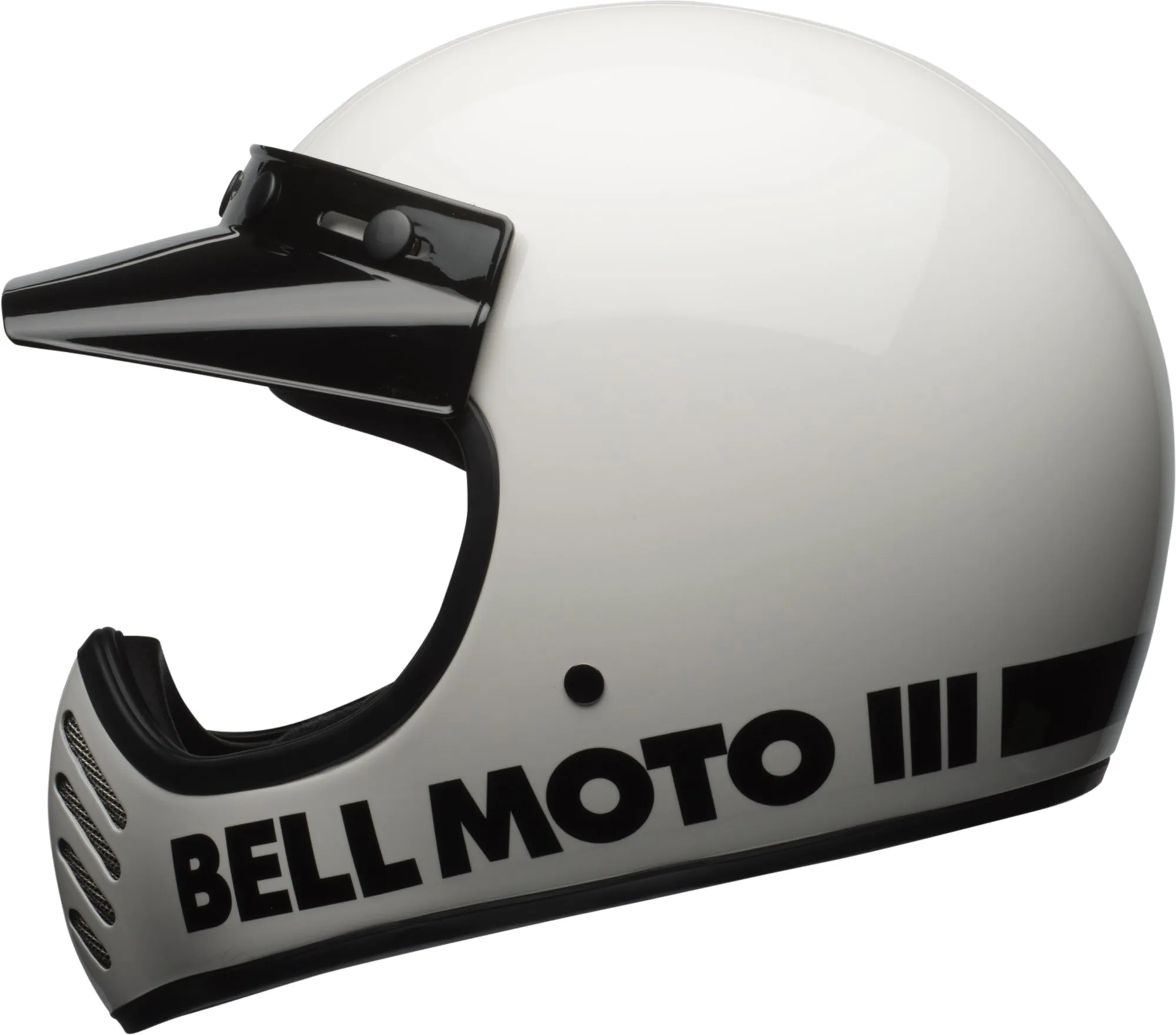 BELL Moto-3 Adult Street Motorcycle Helmet