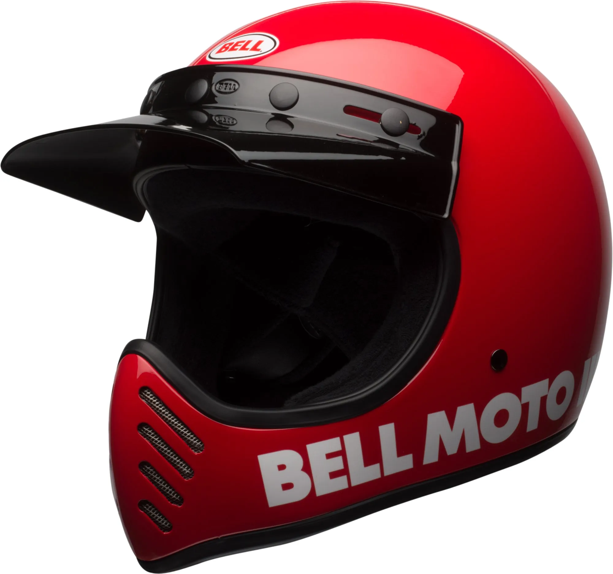 BELL Moto-3 Adult Street Motorcycle Helmet