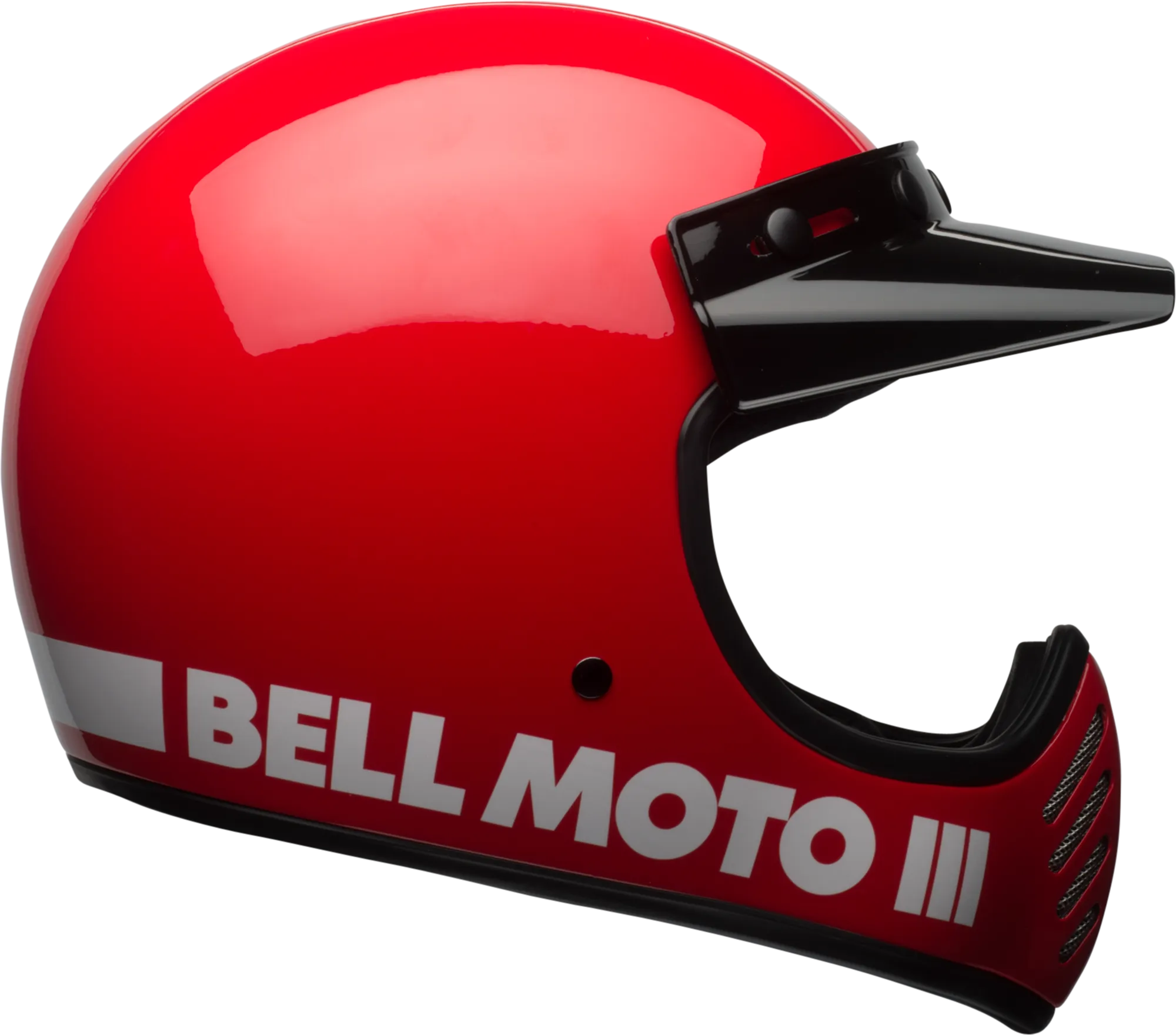 BELL Moto-3 Adult Street Motorcycle Helmet