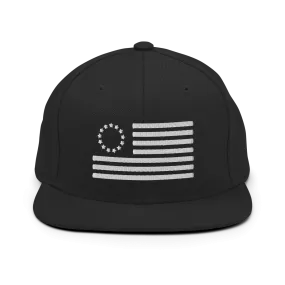 Betsy Ross Flag Snapback Hat