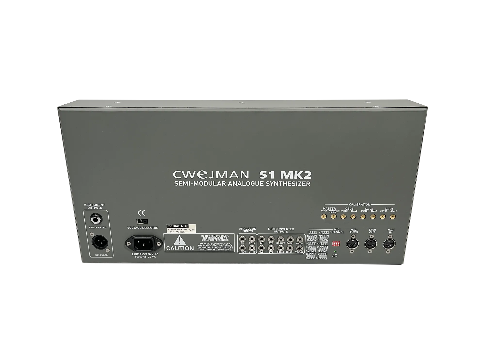 Cwejman S1 Mk2 Semi-Modular Analogue Synthesizer