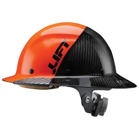 DAX FIFTY50 Carbon Fiber Hardhat - Orange / Black