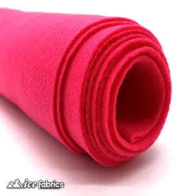 Fuchsia Acrylic Felt Fabric / 1.6mm Thick _ 72” Wide