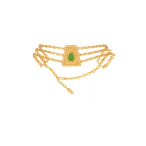 Mayan Choker Green Peridot Quartz