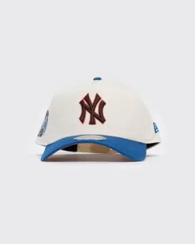 New Era 940 AFrame New York Yankees Subway Series Snapback - Cream/Blue