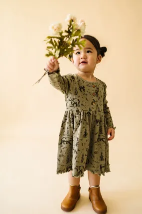 Organic Twirl Dress | Forest Folk