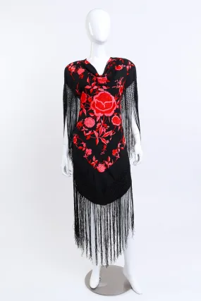 Piano Shawl Fringe Dress