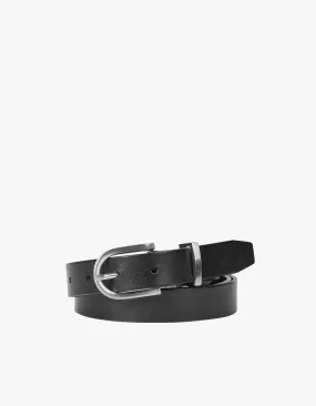 Sabevan Belt Narrow 15342 - Black