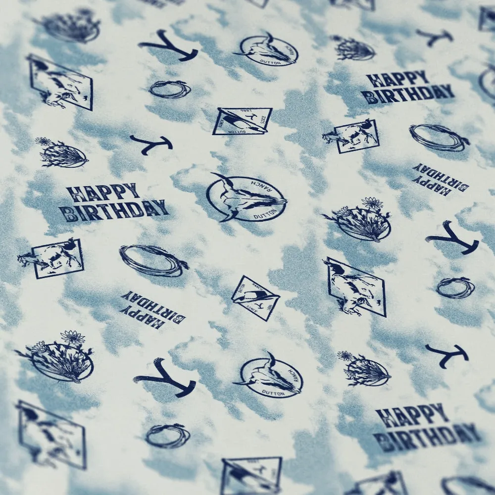 Yellowstone Birthday Gift Wrap